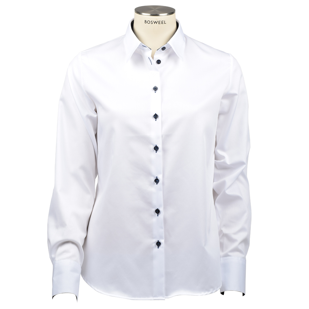 Bosweel - Skjorte Twill Women, Regular fit, Dame